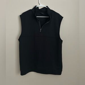 Dunning Golf Pullover Vest Size XL in Black